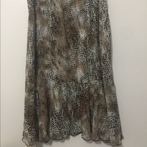 LAST CALL!!Reversible printed skirt!